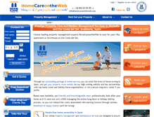 Tablet Screenshot of homecareontheweb.com